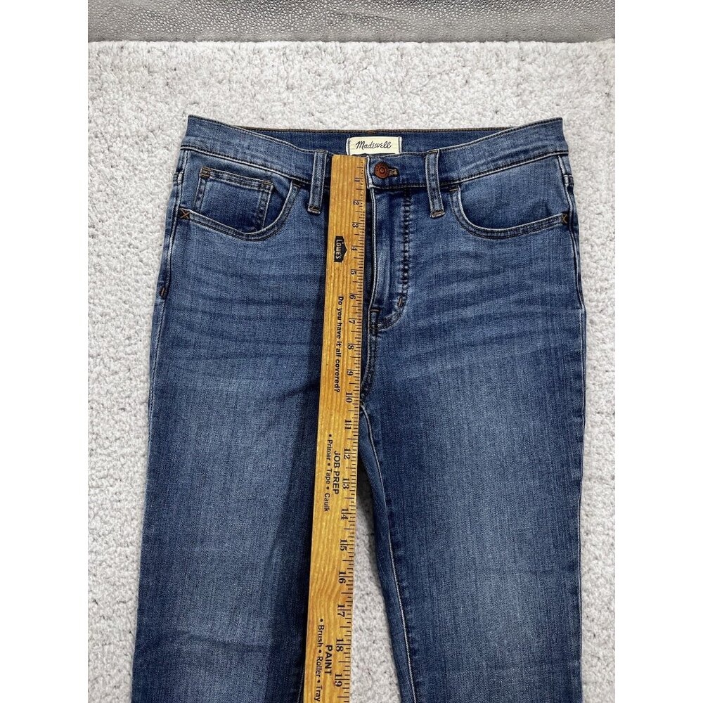 Madewell Jeans Womens 29 9" Mid-Rise Skinny Blue Medium Wash - Picture 4 of 10